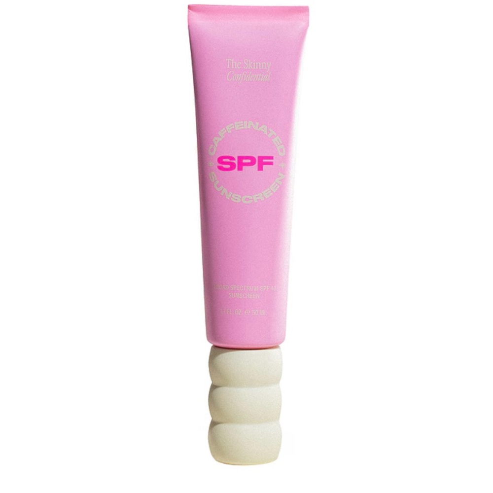 The Skinny Confidential Caffeinated Sunscreen NWT